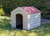 Internet's Best Outdoor Dog House | Cómodo refugio fresco | Diseño de plástico duradero | Caseta | Uso en interiores o exteriores - BESTMASCOTA.COM