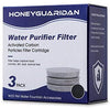 HoneyGuaridan W18 Fuente automática para beber agua de mascotas, dispensador de agua para perros y gatos, 2 l (70 oz) - BESTMASCOTA.COM