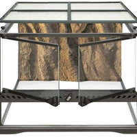 Exo Terra terrario pequeño completamente de vidrio, de 18 x 18 x 12 pulgadas. - BESTMASCOTA.COM