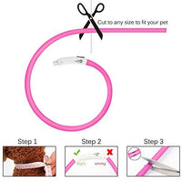 Collar LED para perro, recargable por USB, collar brillante para perro, cuello iluminado, mejora la seguridad y visibilidad de la mascota en la noche, 3 modos intermitentes, resistente al agua, collar iluminado para perros pequeños y medianos grandes - BESTMASCOTA.COM