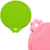 Juego de 3 tapas universales de silicona para comida de perros y gatos, 1 para 3 tamaños estándar sin BPA y lavavajillas, azul, verde y rosa - BESTMASCOTA.COM