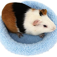 BWOGUE Hamster Bed,Round Velvet Warm Sleep Mat Pad para hámster/erizo/ardilla/ratones/ratones y otros animales pequeños - BESTMASCOTA.COM