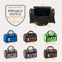 Prefer Pets diseño de huellas de privacidad Pet Carrier - BESTMASCOTA.COM