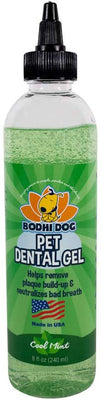 Bodhi Dog Pet Gel dental | Eliminador de placa y ambientador de aliento | Pasta de dientes para perros y gatos | 8oz | Fabricado en Estados Unidos - BESTMASCOTA.COM