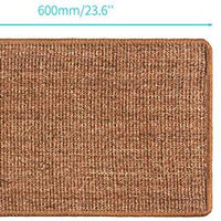 LsaiFater - Alfombra rascadora para gatos, sisal natural, protege alfombras y sofás - BESTMASCOTA.COM