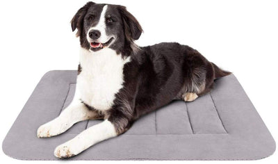 Hero Dog Large Dog Bed Crate Pad Mat Washable Non Slip Pet Beds for Sleeping - BESTMASCOTA.COM