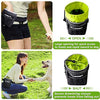 Bolsa de entrenamiento para perros pequeños a grandes, bolsa de entrenamiento para perros pequeños y grandes, bolsa de regalo para bocadillos para entrenamiento de recompensa, caminar, clip de metal, cinturón de cintura, correa de hombro, dispensador de b - BESTMASCOTA.COM