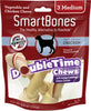 SmartBones Doubletime Rolls with Long-Lasting Chew Center, Chicken - BESTMASCOTA.COM