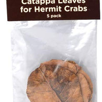 Fluker's Catappa Leaves for Hermit Crabs (5 Leaves Per Pack) - BESTMASCOTA.COM