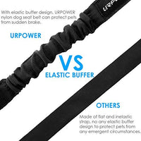 URPOWER Cinturón de seguridad para perro, 2 unidades, cinturón de seguridad ajustable para mascotas, cinturón de seguridad para vehículos, nailon, resistente, elástico y duradero, cinturón de asiento de coche para perros, gatos y mascotas - BESTMASCOTA.COM