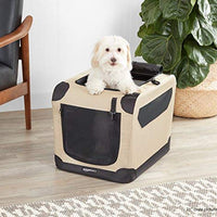 AmazonBasics - Caja plegable para perros con formación de carreras - BESTMASCOTA.COM