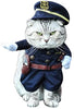 Disfraz de policía para gatos, de Nacoco - BESTMASCOTA.COM