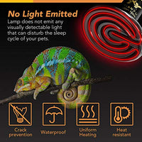 Simple Deluxe - Bombilla emisora de calor de cerámica para reptiles, sin emisión de luz - BESTMASCOTA.COM