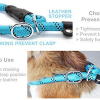 BAAPET Correa antideslizante para perro de 6 pies, antiasfixia con cubierta de cuerda duradera mejorada y asa acolchada cómoda para perros grandes, medianos y pequeños entrenamientos con bolsas de caca y dispensador - BESTMASCOTA.COM