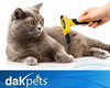 Cepillo DarkPets para gatos y perros para animales pequeños, medianos y grandes, con pelo corto a largo Reduce drásticamente el desprendimiento de pelo en minutos - BESTMASCOTA.COM