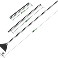 MiguCo Limpiador de algas de acero inoxidable con 10 cuchillas para acuario, planta de peces, tanque de cristal - BESTMASCOTA.COM