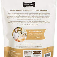 Three Dog Bakery Itty Bitty Bones golosinas para perro horneado, 32 oz - BESTMASCOTA.COM