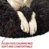 Cama redonda para perro ANWA, tamaño mediano, lavable, cama para perros pequeños, cama para perros de felpa - BESTMASCOTA.COM
