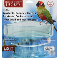 Lixit - Kit de iniciación para jaula de pájaros pequeña - BESTMASCOTA.COM