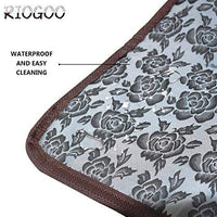 RIOGOO Pet Heating Pad Large, Dog Cat Electric Heating Pad Indoor Waterproof Adjustable Warming Mat with Chew Resistant Steel Cord - BESTMASCOTA.COM