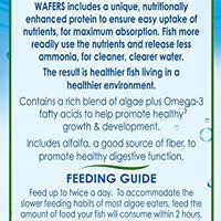 API ALGAE EATER WAFERS, Formulado para ayudar a los peces a usar más fácilmente nutrientes lo que significa menos residuos y agua limpia, alimentar dos veces al día la cantidad de alimentos que su pescado consumirá en 2 horas. - BESTMASCOTA.COM