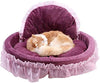 Cute Princess mascota cama Bow-Tie Lace Cat Dog Bed - BESTMASCOTA.COM