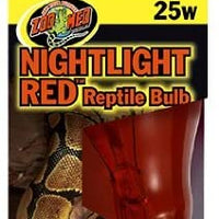 Zoo Med Nightlight Red Bulb for Reptiles, 60 Watts - BESTMASCOTA.COM