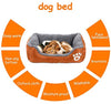 Cama para perro de lujo para mascotas, sofá supersuave para mascotas, cama para gatos, tumbona antideslizante para mascotas, cama para mascotas de primera calidad, calentamiento automático y transpirable - BESTMASCOTA.COM