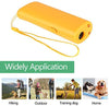 OYEFLY - Repelente de perro de mano, dispositivo 3 en 1 antiladridos con linterna LED, disuasorio ultrasónico para perros y dispositivo de entrenamiento para perros con tapón de corteza - Herramienta de entrenamiento/parada de ladridos - BESTMASCOTA.COM