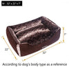 Cama ortopédica para perro JOYELF, tamaño mediano, con funda extraíble y lavable para perros pequeños a medianos y juguetes como regalo - BESTMASCOTA.COM