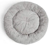 Best Friends by Sheri Lux Fur Donut Cuddler (varios tamaños) - Cama redonda para gatos y perros, alivio ortopédico, autocalentamiento y acogedor para un sueño mejorado, Prime, lavable a máquina, parte inferior resistente al agua - BESTMASCOTA.COM
