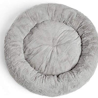 Best Friends by Sheri Lux Fur Donut Cuddler (varios tamaños) - Cama redonda para gatos y perros, alivio ortopédico, autocalentamiento y acogedor para un sueño mejorado, Prime, lavable a máquina, parte inferior resistente al agua - BESTMASCOTA.COM