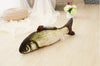 Paquete con 3 juguetes Malier de menta gatuna en forma de peces para jugar, morder, masticar, etc. para gatos, imitación de felpa - BESTMASCOTA.COM