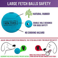 Pelotas de juguete para perros de Chew King, extremadamente duraderas, colección de juguetes Fetch, se adapta a lanzadores de pelotas - BESTMASCOTA.COM