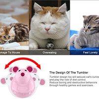 Gato de Mascota bola dispensadora de comida para perros y gatos, interactivo juguetes de mascotas Dispensador de, vaso de pelota IQ, juguete masticable juguetes de comida para perros y gatos - BESTMASCOTA.COM