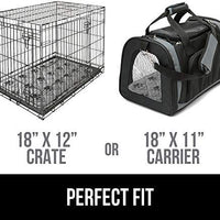 Gorilla Grip - Alfombrilla de cama reutilizable para perros, lavable, impermeable, certificado Oeko Tex, suave y absorbente, para entrenamiento de cachorros, almohadillas de protección de muebles para mascotas, cajas - BESTMASCOTA.COM