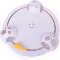 Juguete interactivo automático para gato o gatito, juguete electrónico ajustable con pilas - BESTMASCOTA.COM