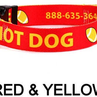 Collar de perro personalizado con texto y arte de alta definición, una alternativa de collar de perro bordado – Fabricado en los Estados Unidos – Disponible en 7 tamaños y 21 colores - BESTMASCOTA.COM