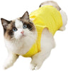 Coppthinktu - Traje de recuperación de gatos para heridas abdominales o enfermedades de la piel, transpirable E-Collar Alternativa para gatos y perros, después de cirugía desgaste anti lamer heridas - BESTMASCOTA.COM