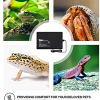 iPower 2-Pack Reptile Heating Pad Terrarium Heater Under Tank Heat Mat for Amphibians and Reptiles Pet - BESTMASCOTA.COM