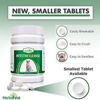 HerbalVet 10 Tablets Cat Intestinal Cleanse | Cat Dewormer Alternative | Cleansing Tablets for Cats, Promotes Intestinal Health | 4 Tablets, Works for Kittens | Helpful E-Book Included - BESTMASCOTA.COM