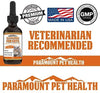 Paramount mascota salud líquido Glucosamina para gatos | Gato cadera y suplemento líquido las articulaciones con glucosamina condroitina MSM y taurina | Fabricado en EE. UU. - BESTMASCOTA.COM