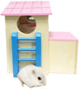 Kathson Hamster House Hideout Hut Hideaway - Juguete de ejercicio para hámster, ratón, rata, gerbil y otros animales pequeños para mascotas - BESTMASCOTA.COM