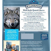 Buffalo la Wilderness grano última intervensión wild Bones La Chews Dental la todos los tamaños ★ ★ ★ ★ Azul EE. UU. - BESTMASCOTA.COM