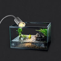 Decdeal 25 W 360 ° lámpara de calefacción, lámparas de calefacción y soporte de lámpara para reptiles acuario tortuga, lagarto, serpiente - BESTMASCOTA.COM