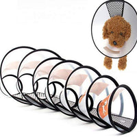 Supet Cat Cone Adjustable Pet Cone Pet Recovery Collar Comfy Pet Cone Collar Protective Collar for After Surgery Anti-Bite Lick Wound Healing Safety Practical Plastic E-Collar for Cats Puppy Rabbit - BESTMASCOTA.COM