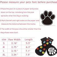 Pawchie - Calcetines antideslizantes para perro, para suelos de madera dura, protección para patas de mascotas, para uso en interiores - BESTMASCOTA.COM