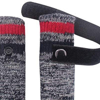 Calcetines con suela de goma para perros, botas con correas de velcro para perros, control de tracción, botas antideslizantes, impermeables - BESTMASCOTA.COM