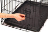 Carlson Pet Products - Caja de metal para perro con una sola puerta plegable y segura - BESTMASCOTA.COM