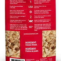 PureSnacks Chicken Breast Freeze-Dried Treats for Cats - BESTMASCOTA.COM